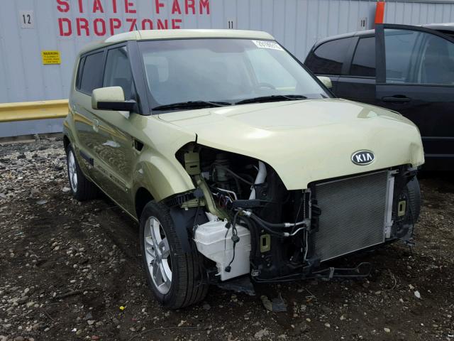 KNDJT2A22A7193784 - 2010 KIA SOUL + GREEN photo 1