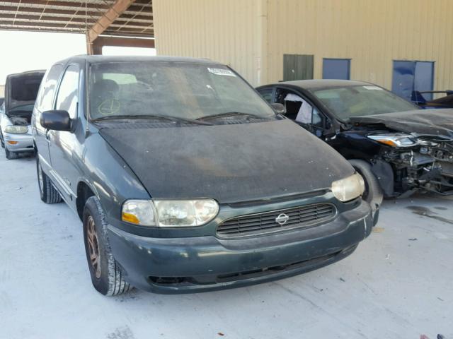 4N2XN11T8YD838826 - 2000 NISSAN QUEST SE GREEN photo 1