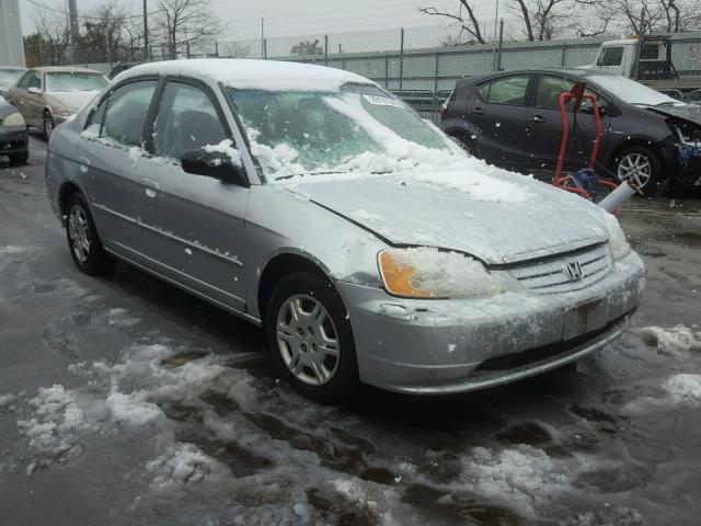 2HGES16512H523553 - 2002 HONDA CIVIC LX SILVER photo 1