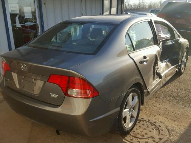 2HGFA16928H331724 - 2008 HONDA CIVIC EXL 灰色 照片 4