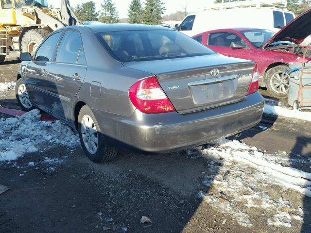 4T1BE30K43U677333 - 2003 TOYOTA CAMRY LE GRAY photo 3