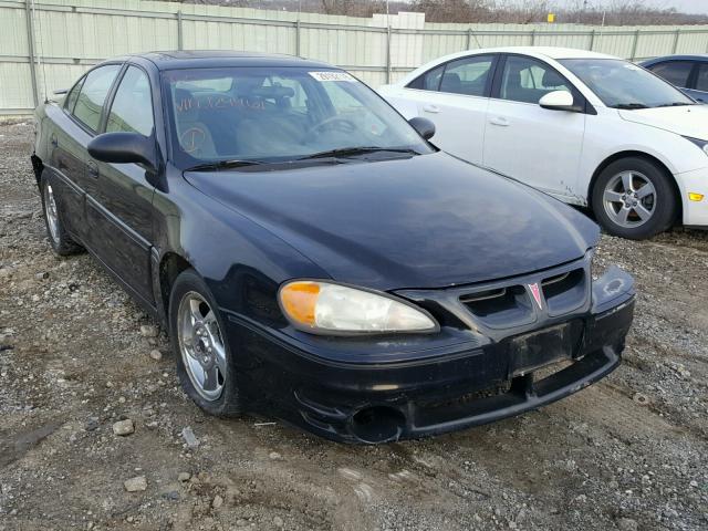 1G2NW52E44C129961 - 2004 PONTIAC GRAND AM G BLACK photo 1