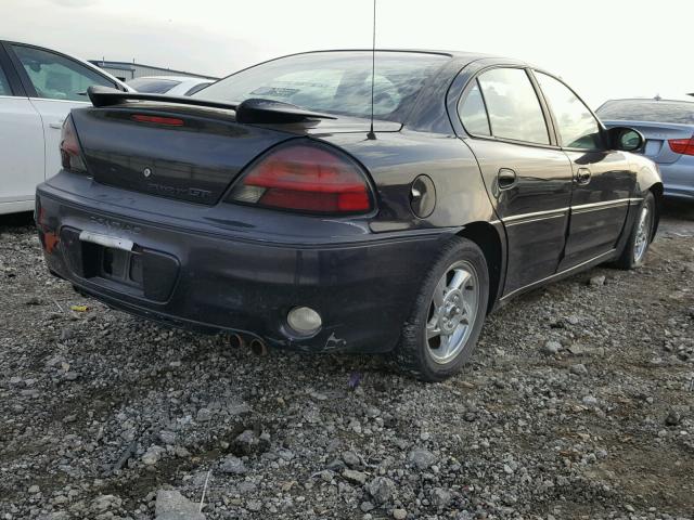 1G2NW52E44C129961 - 2004 PONTIAC GRAND AM G BLACK photo 4