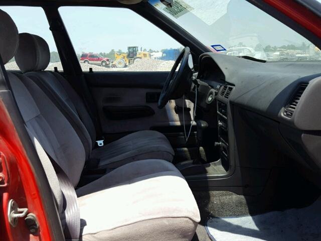 1Y1SK5163LZ015459 - 1990 GEO PRIZM BASE RED photo 5