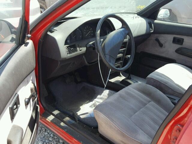 1Y1SK5163LZ015459 - 1990 GEO PRIZM BASE RED photo 9