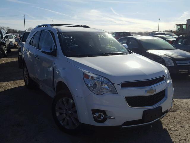 2CNFLGEC0B6407805 - 2011 CHEVROLET EQUINOX LT WHITE photo 1