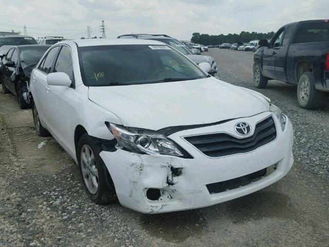 4T1BF3EK6BU591073 - 2011 TOYOTA CAMRY BASE WHITE photo 1