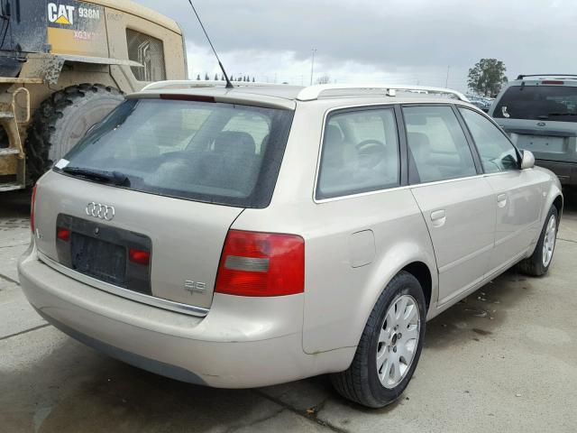 WAUDA34B8XN105889 - 1999 AUDI A6 AVANT Q BEIGE photo 4