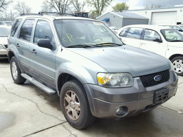 1FMYU03146KA43549 - 2006 FORD ESCAPE XLT TEAL photo 1