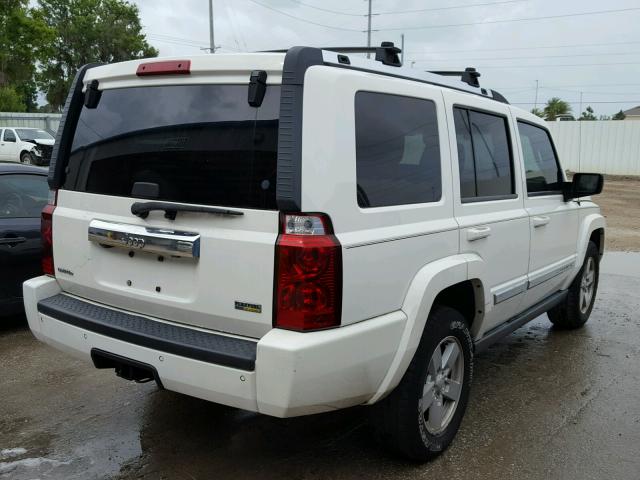 1J8HH58N28C161848 - 2008 JEEP COMMANDER WHITE photo 4