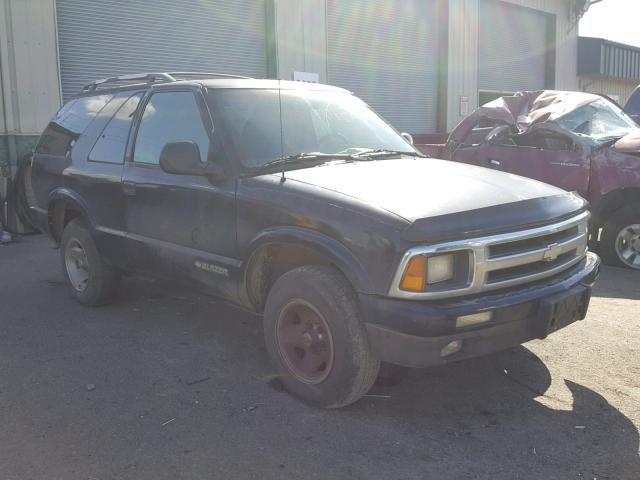 1GNCS18W1VK163281 - 1997 CHEVROLET BLAZER BLACK photo 1