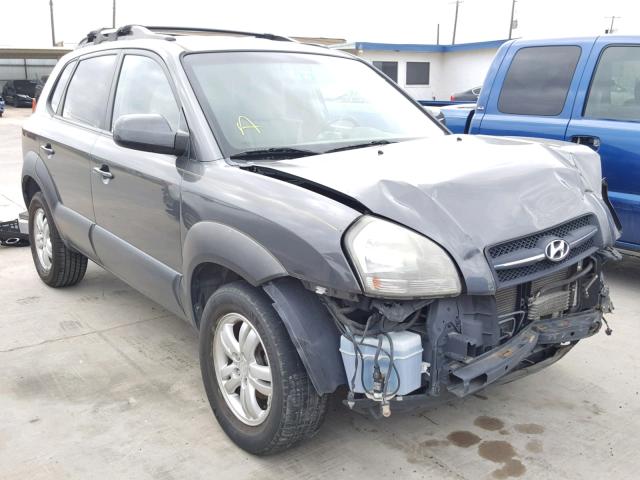 KM8JN12D77U686046 - 2007 HYUNDAI TUCSON SE CHARCOAL photo 1