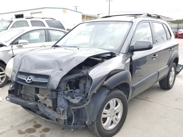 KM8JN12D77U686046 - 2007 HYUNDAI TUCSON SE CHARCOAL photo 2