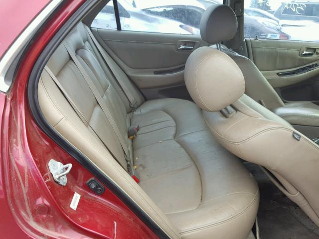 1HGCG16522A011288 - 2002 HONDA ACCORD EX BURGUNDY photo 6