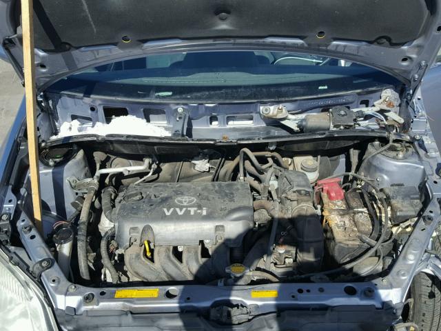 JTKKT624365013851 - 2006 TOYOTA SCION XA SILVER photo 7