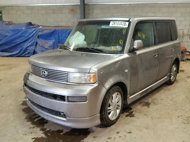 JTLKT324X54004126 - 2005 TOYOTA SCION XB 银色 照片 2