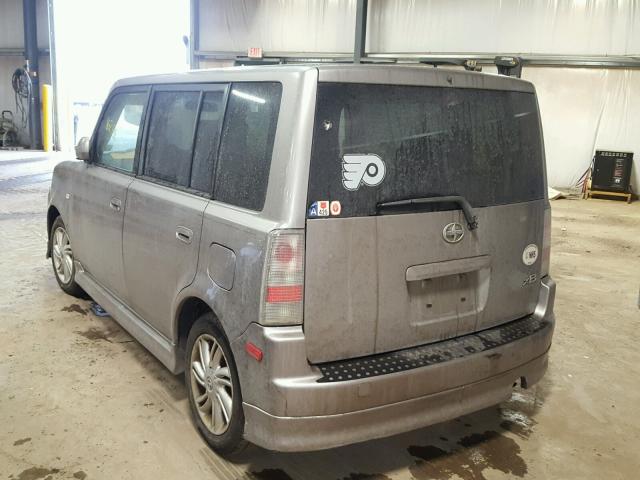 JTLKT324X54004126 - 2005 TOYOTA SCION XB 银色 照片 3