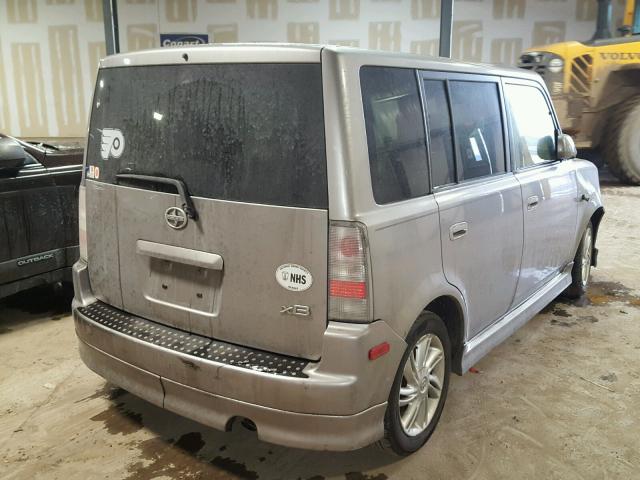 JTLKT324X54004126 - 2005 TOYOTA SCION XB 银色 照片 4