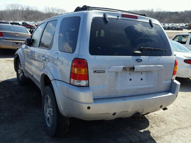 1FMCU94183KE04113 - 2003 FORD ESCAPE LIM SILVER photo 3