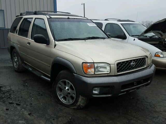 JN8DR07Y51W514061 - 2001 NISSAN PATHFINDER BEIGE photo 1