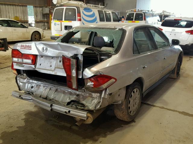 JHMCG56442C005735 - 2002 HONDA ACCORD LX SILVER photo 4