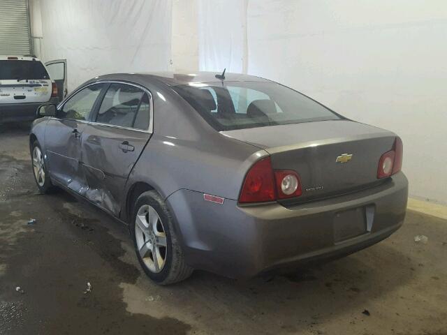1G1ZB5E19BF266464 - 2011 CHEVROLET MALIBU LS ყავისფერი ფოტო 3
