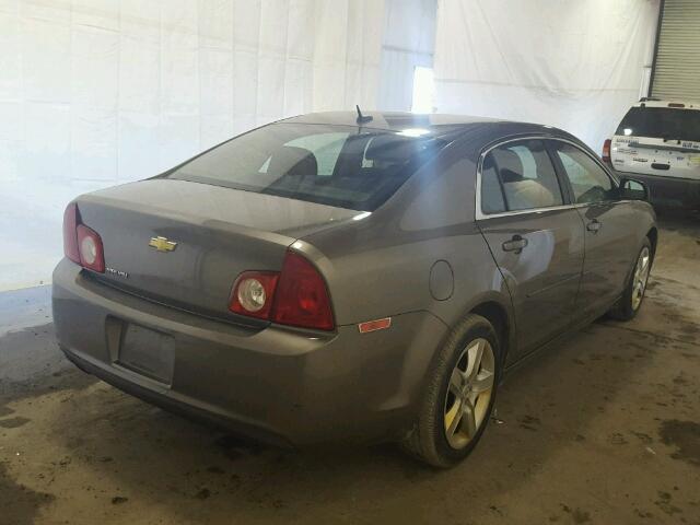 1G1ZB5E19BF266464 - 2011 CHEVROLET MALIBU LS ყავისფერი ფოტო 4