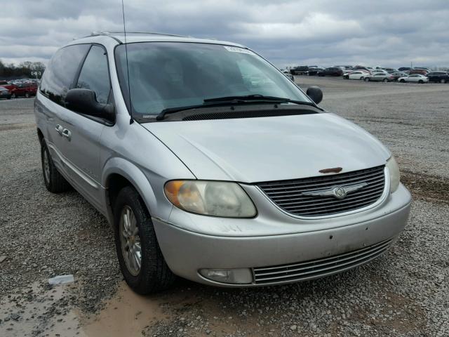 2C8GP64L71R208495 - 2001 CHRYSLER TOWN & COU SILVER photo 1