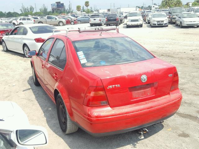 3VWRF29M9XM029413 - 1999 VOLKSWAGEN JETTA GL T RED photo 3