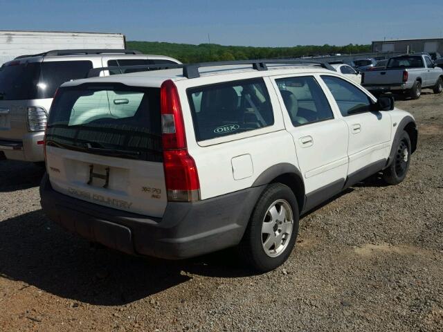 YV1SZ59H841136570 - 2004 VOLVO XC70 WHITE photo 4