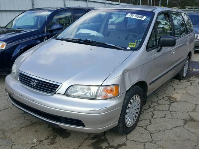 JHMRA1862VC004137 - 1997 HONDA ODYSSEY BA BEIGE photo 2