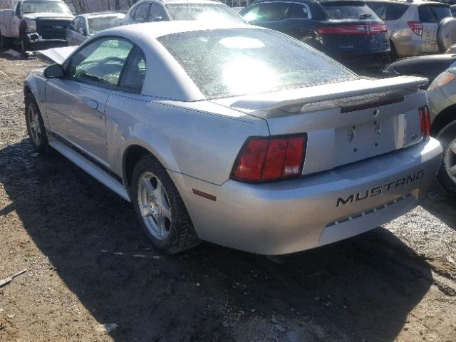 1FAFP406X4F229103 - 2004 FORD MUSTANG GRAY photo 3