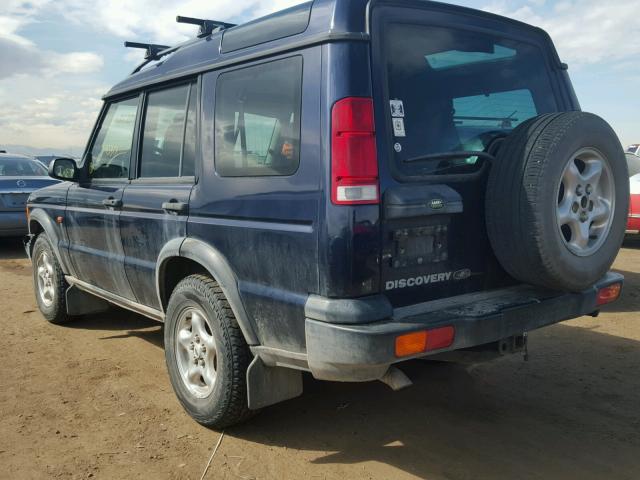 SALTY1247YA269252 - 2000 LAND ROVER DISCOVERY BLUE photo 3