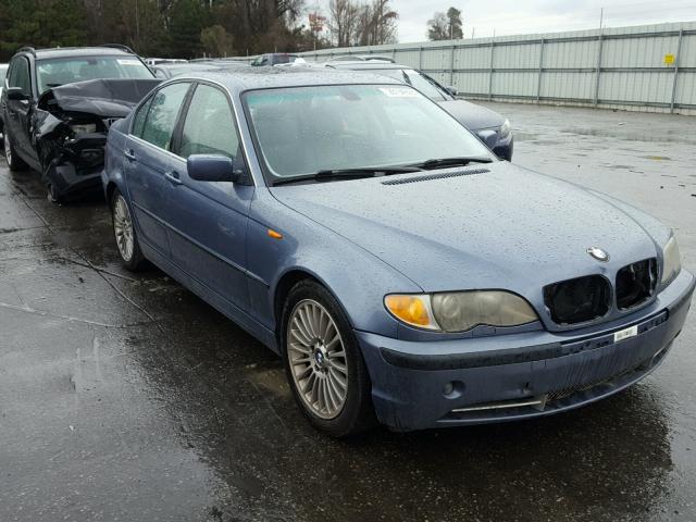 WBAEV53423KM28791 - 2003 BMW 330 I BLUE photo 1