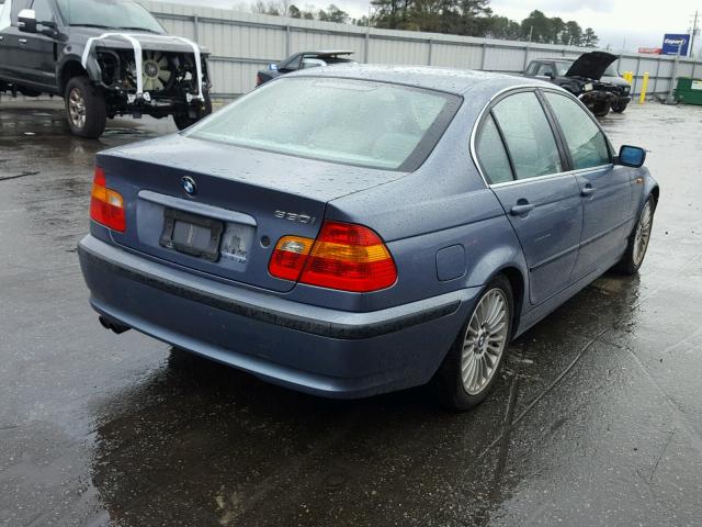 WBAEV53423KM28791 - 2003 BMW 330 I BLUE photo 4