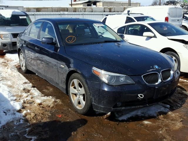 WBANF73597CU28885 - 2007 BMW 530 XI BLUE photo 1