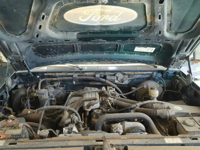 1FTDF15Y7PNA61623 - 1993 FORD F150 GREEN photo 7