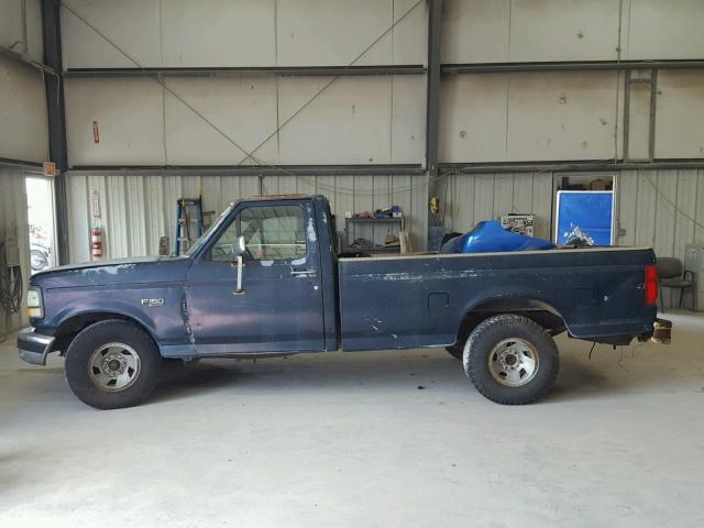 1FTDF15Y7PNA61623 - 1993 FORD F150 GREEN photo 9