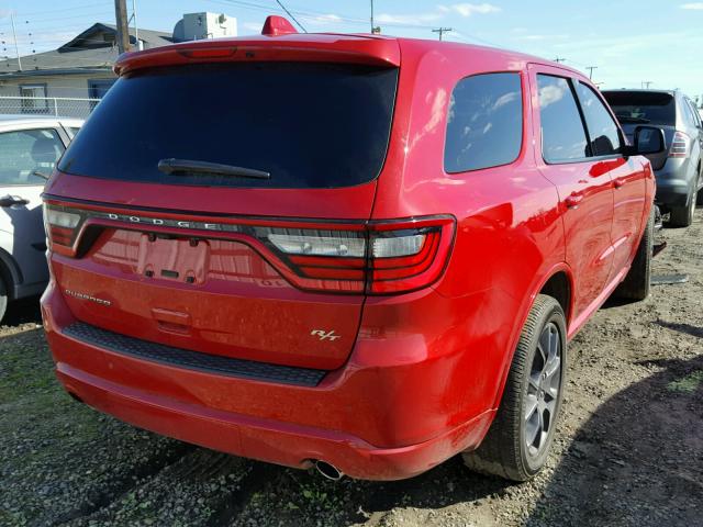 1C4SDHCT8HC936282 - 2017 DODGE DURANGO R/ RED photo 4