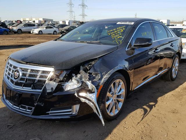 2G61N5S32E9275105 - 2014 CADILLAC XTS LUXURY BLACK photo 2