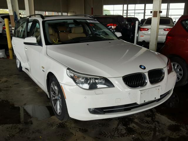 WBAPT7C52AC237947 - 2010 BMW 535 XI WHITE photo 1