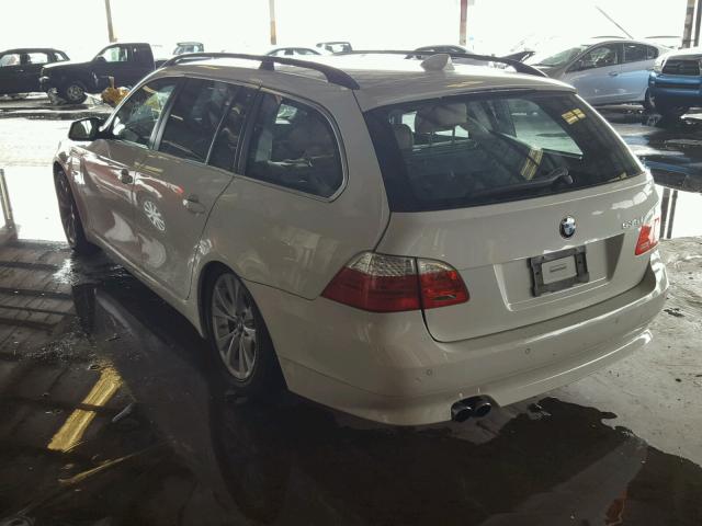 WBAPT7C52AC237947 - 2010 BMW 535 XI WHITE photo 3