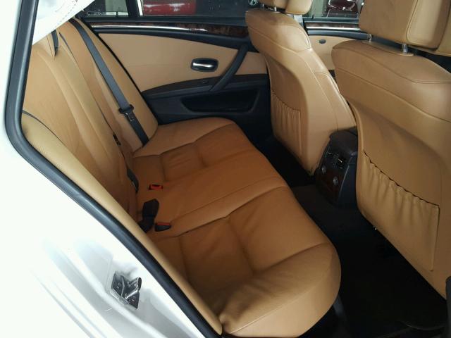 WBAPT7C52AC237947 - 2010 BMW 535 XI Biały zdjęcie 6