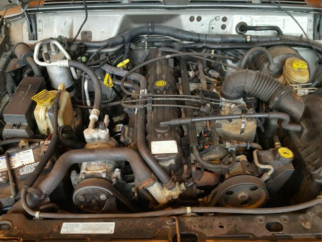 1J4FF48SX1L547955 - 2001 JEEP CHEROKEE S SILVER photo 7