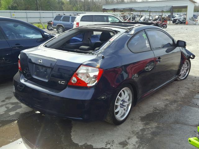 JTKDE177860100974 - 2006 TOYOTA SCION TC 蓝色 照片 4
