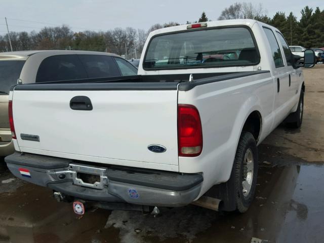 1FTSW20P65EB49684 - 2005 FORD F250 SUPER WHITE photo 4