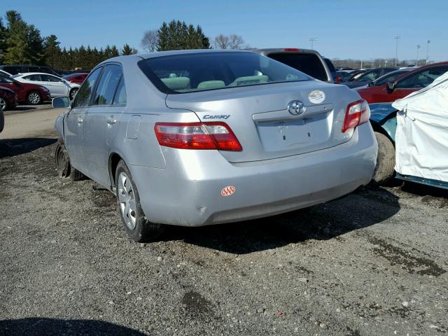 4T1BE46K17U126859 - 2007 TOYOTA CAMRY NEW SILVER photo 3