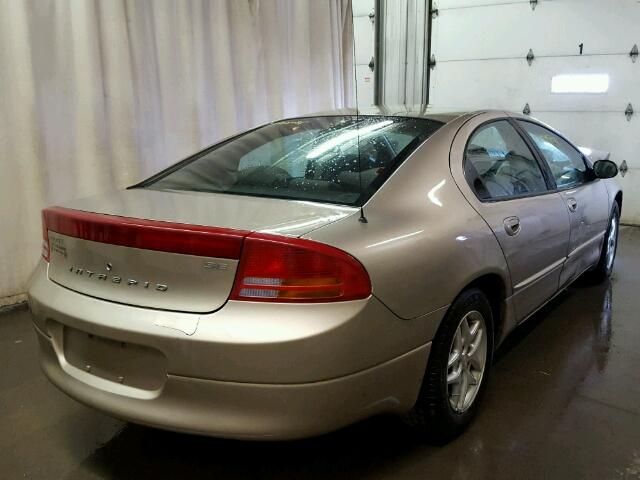 2B3HD46R84H639220 - 2004 DODGE INTREPID S GOLD photo 4