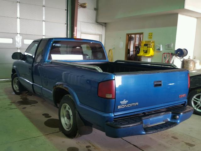 1GTCS1959Y8300421 - 2000 GMC SONOMA BLUE photo 3