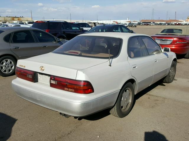 JT8GK13T5R0056273 - 1994 LEXUS ES 300 SILVER photo 4